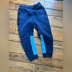 Nike Kids Nike Tech Navy  and Sky Blue Joggers